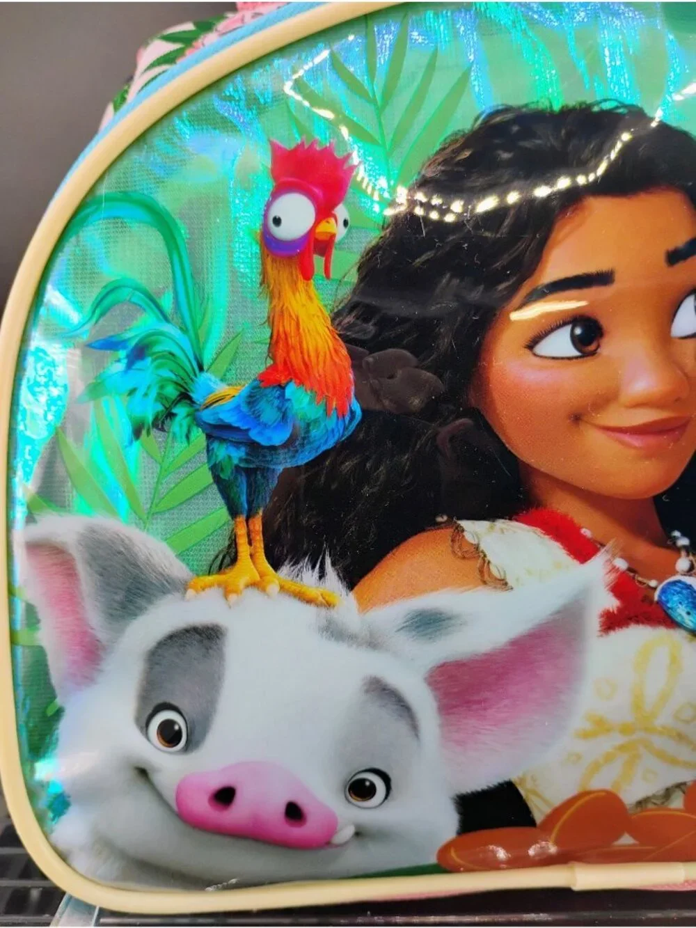 Moana Themed Kids Insulated Lunch Bag With Colorful Design
